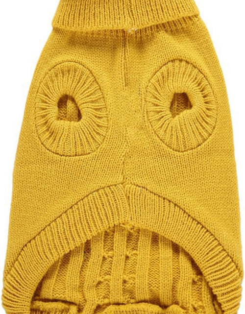 Load image into Gallery viewer, Small Dog Sweaters Knitted Pet Cat Sweater Warm Dog Sweatshirt Dog Winter Clothes Kitten Puppy Sweater
