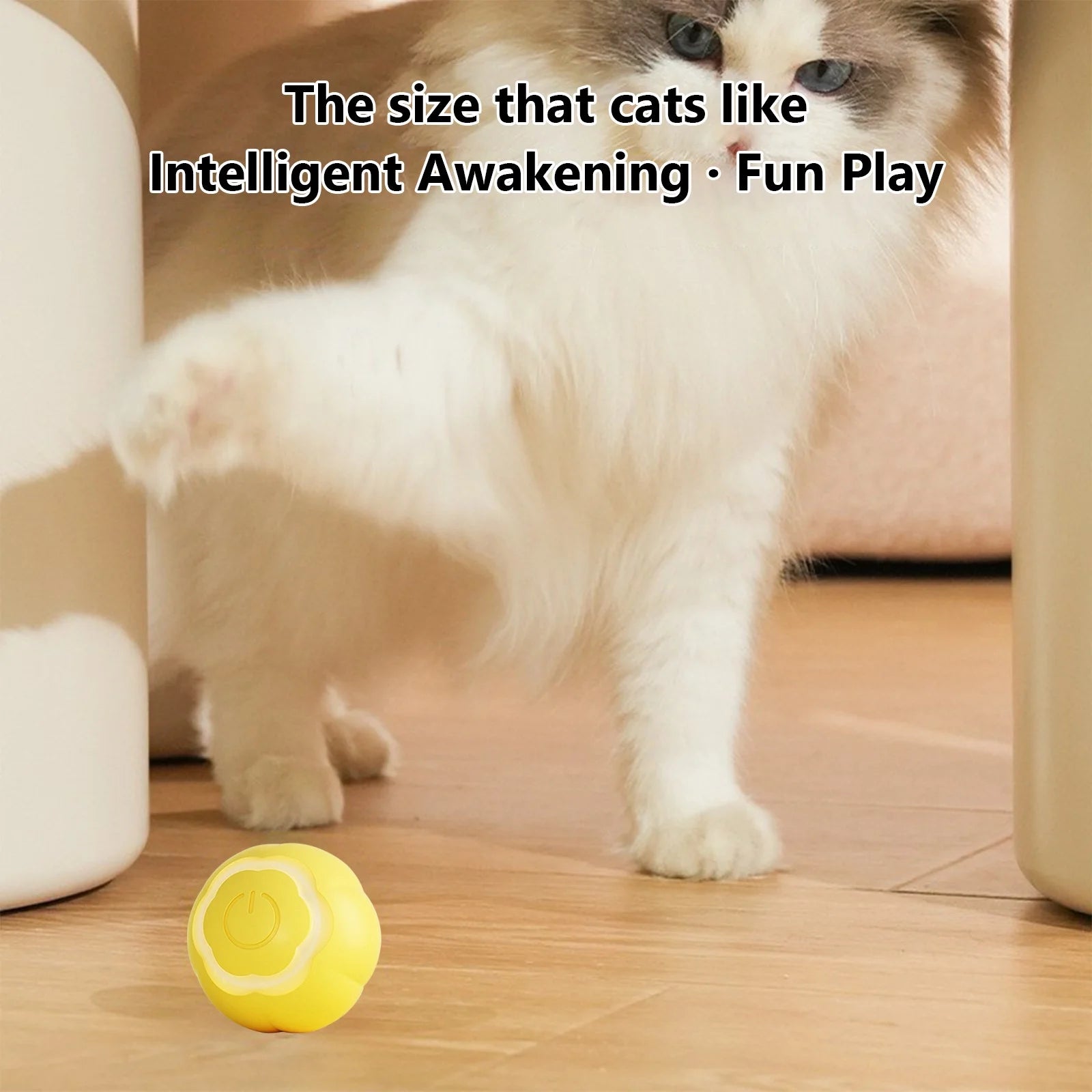 Pet Health and Wellness Products Clearance Automatic Smart Teasing Dog Ball Gravity Intelligent Jump Ball Electric Charging Dog Toy Pink