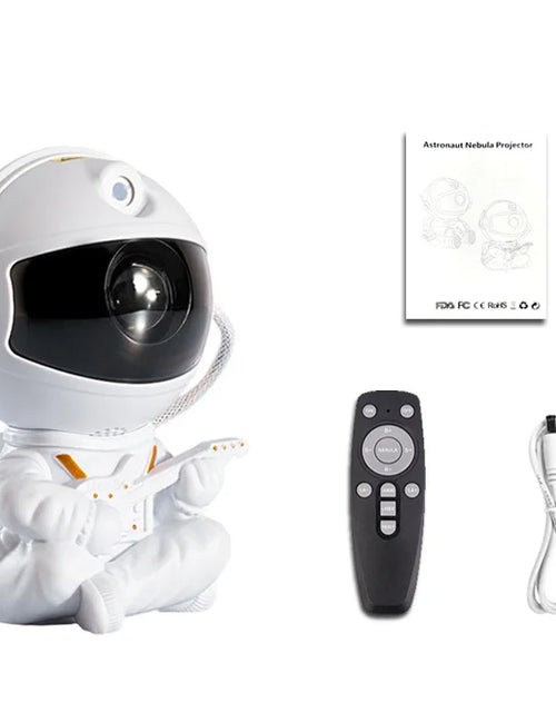 Load image into Gallery viewer, Galaxy Light Projector Gift Kids Adults Astronaut Night Light Bedroom Room Star Ceiling Decoration Night Lamp
