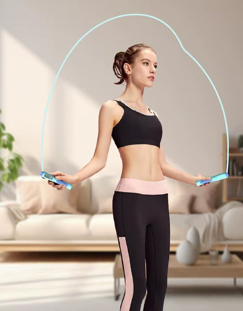 Load image into Gallery viewer, Smart Jump Rope Skipping Rope Workout Jump Rope with Counter Adjustable Speed Rope Home Gym Equipment Digital Jump Rope for Home
