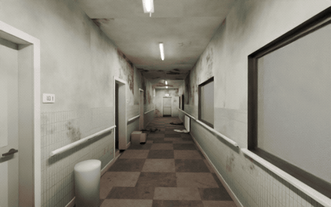 Real lamps that flicker