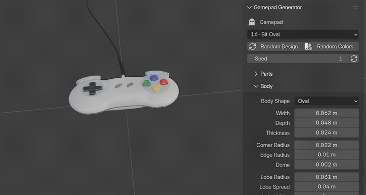 One click, a new controller