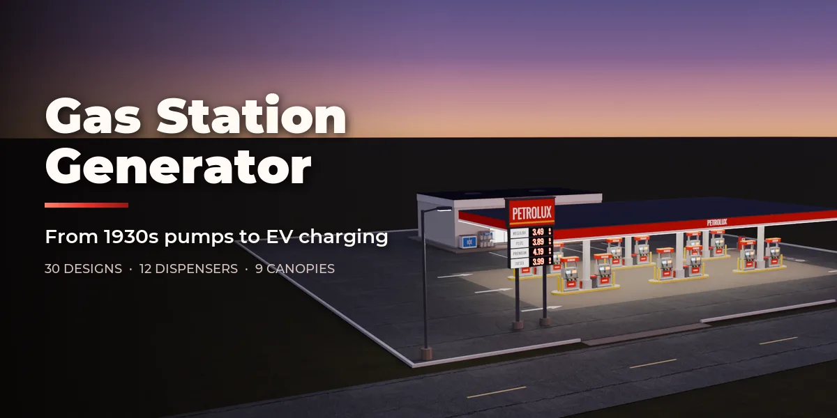 Gas Station Generator