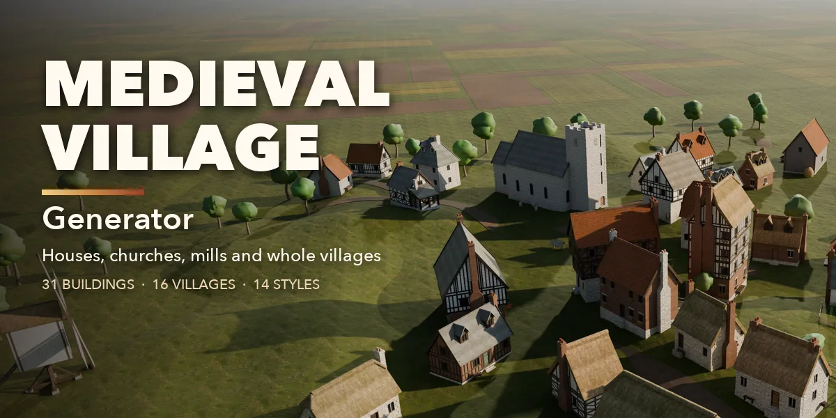 Medieval Village Generator