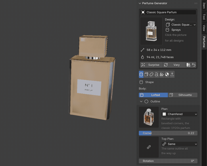 One click, a new bottle