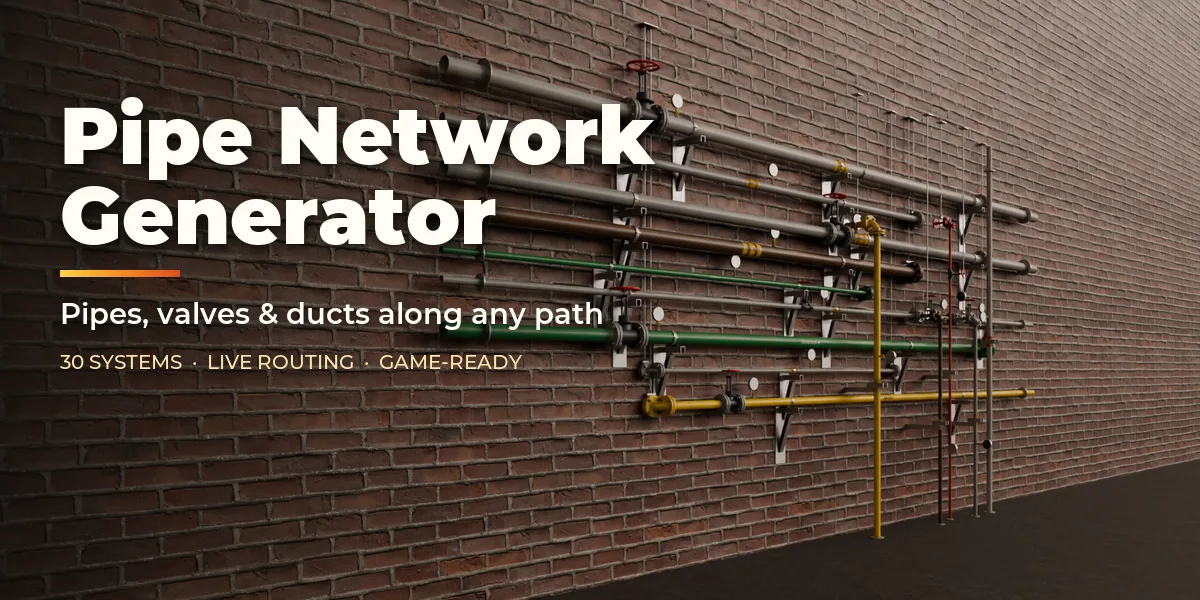 Pipe Network Generator