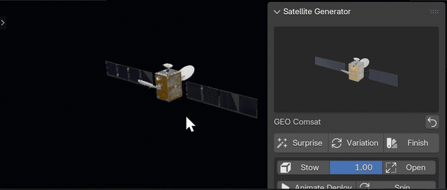 Drag one slider to deploy