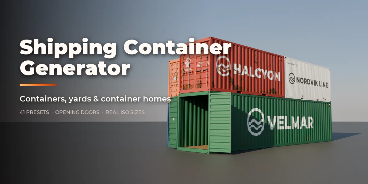 Shipping Container Generator