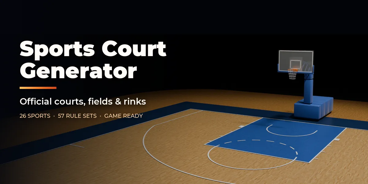 Sports Court Generator