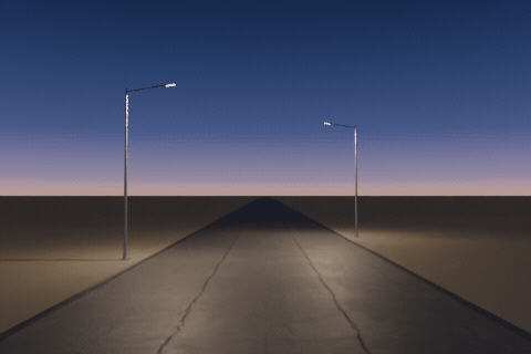 Line a whole street