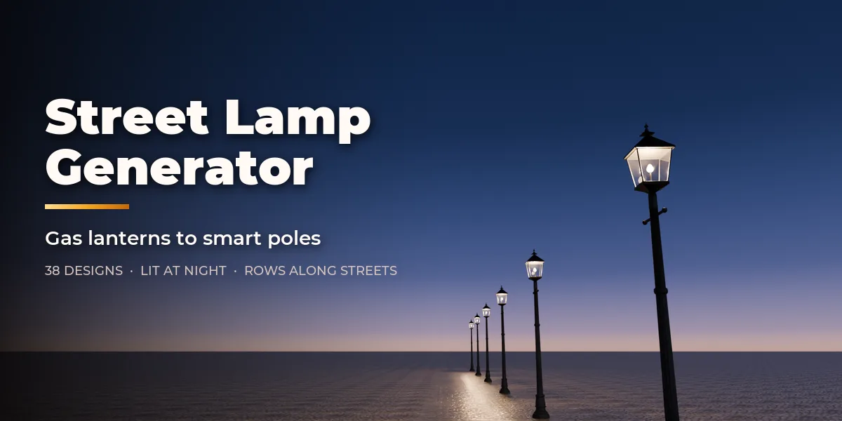 Street Lamp Generator