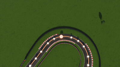 Edit the curve, the track follows