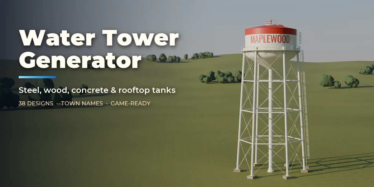 Water Tower Generator